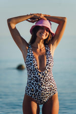 Load image into Gallery viewer, ECRU LEOPARD JACKIE ONE PIECE
